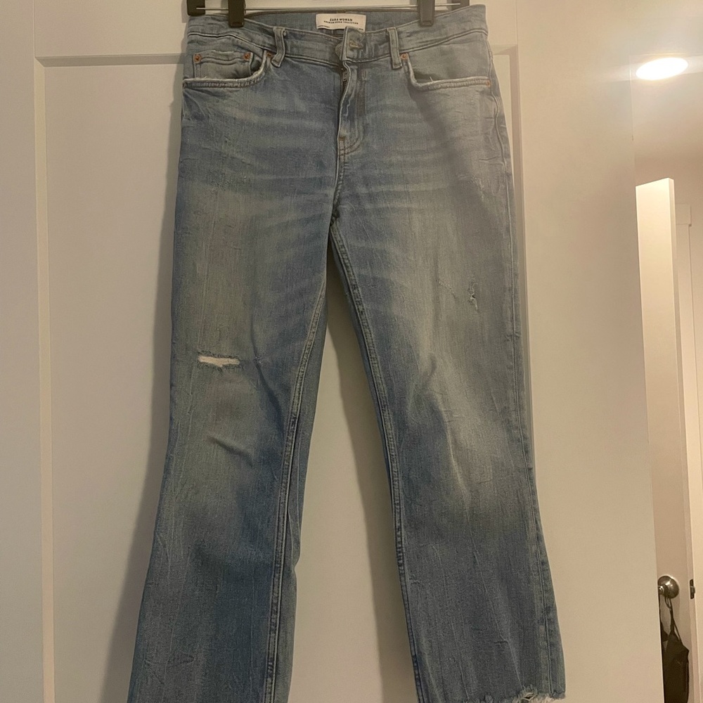 Zara Cropped Jeans